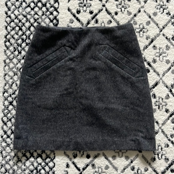 H&M wool skirt grey 2 - Picture 1 of 13